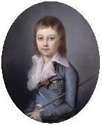 unknow artist Portrait of Dauphin Louis Charles of France oil painting on canvas
